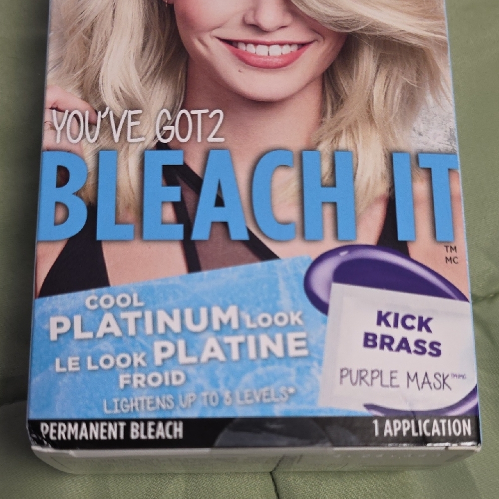 Schwarzkopf Got2b Bleach It Permanent Hair Gel Dye-00A Ultra Platinum Blonde - Picture 3 of 5